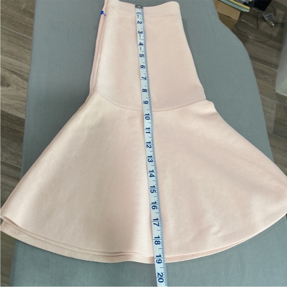 BCBG MAXAZRIAAMILYA DUSTY PINK SKIRT - Picture 7 of 8